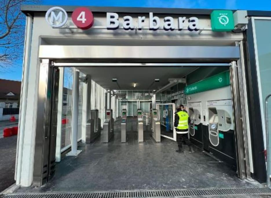 Magnifique Duplex 45 M2 Aux Portes De Paris Metro Barbara A 30Mn Expo Porte De Versailles Montrouge Exteriör bild