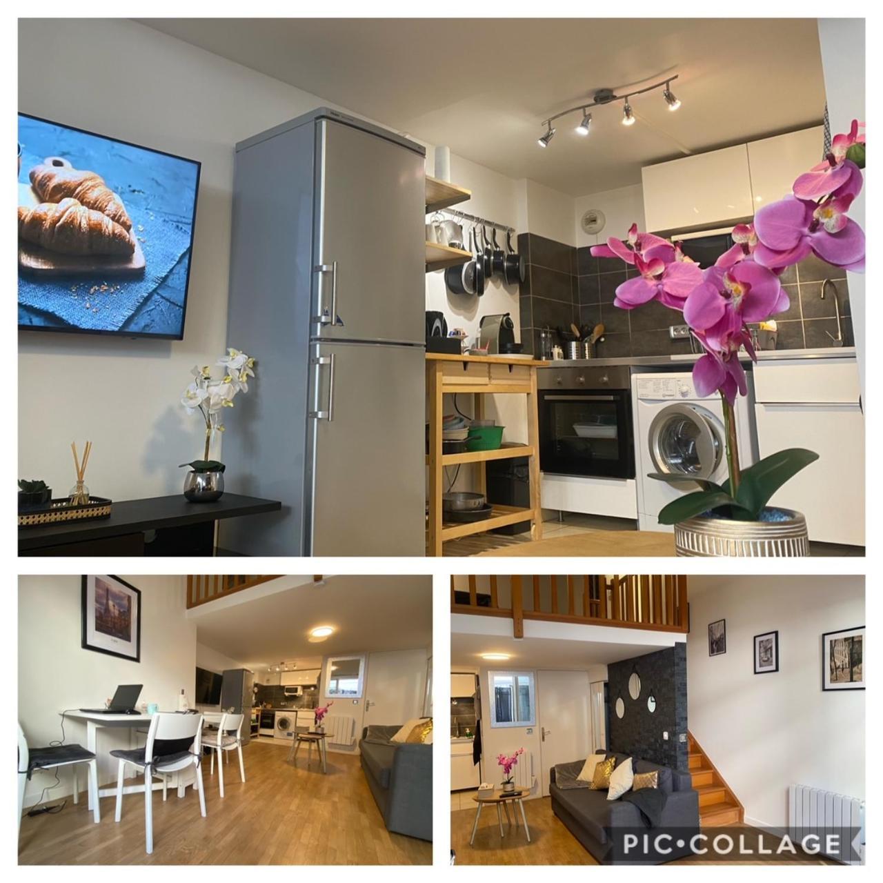 Magnifique Duplex 45 M2 Aux Portes De Paris Metro Barbara A 30Mn Expo Porte De Versailles Montrouge Exteriör bild